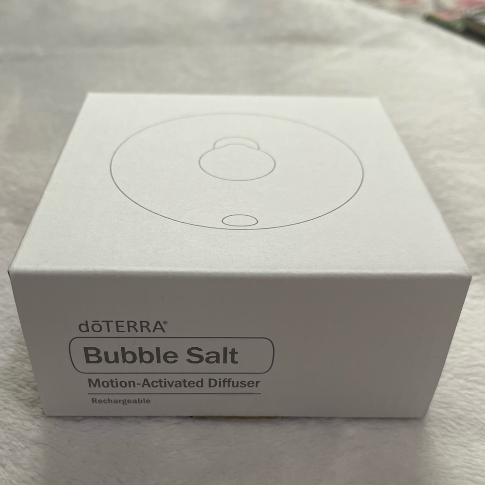New doterra bubble diffuser white